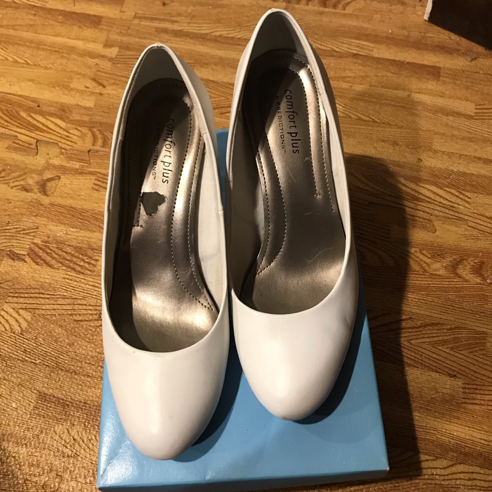 White heels